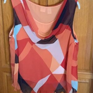 LAST CHANCE - Colourful Emma James Layered Top